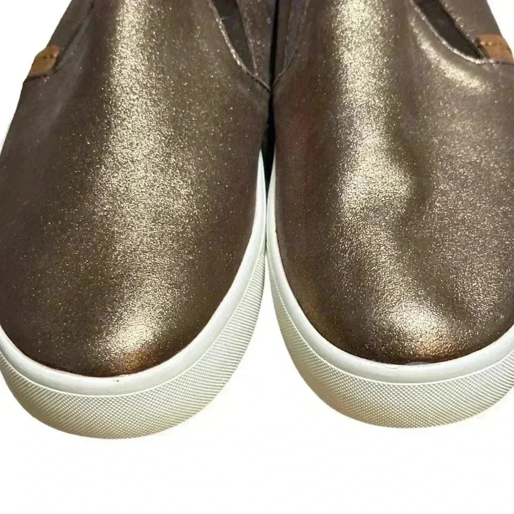 New Revitalign Metallic Mocha Sneaker Mule 9.5 - Picture 3 of 10